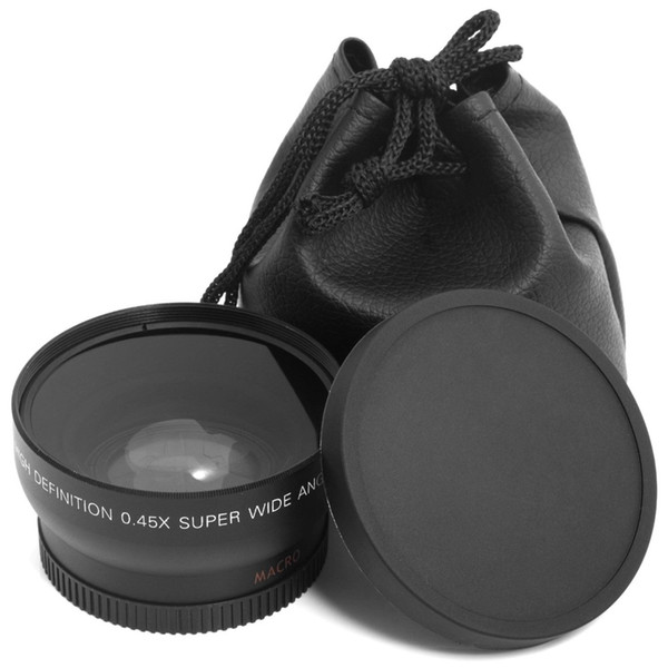 HD 52MM 0.45x Wide Angle Macro Lens for Nikon D3200 D3100 D3000 D5200 D5100 D5300