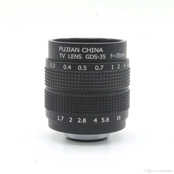 35mm F/1.7 C mount 2/3