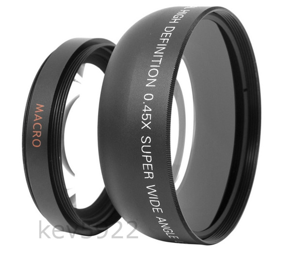 49mm Digital High Definition 0.45X Super Wide Angle Lens & Macro for Camera