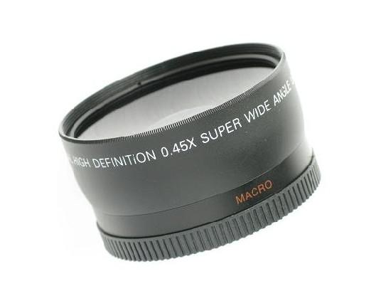 52mm 0.45x Wide Angle Lens for Nikon D3000 D7000 D90