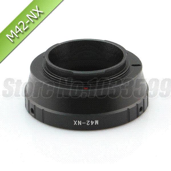 M42 Screw lens to Samsung NX Mount Adapter Ring NX5 NX10 NX11 NX100 NX200 Camera Lens Adapter