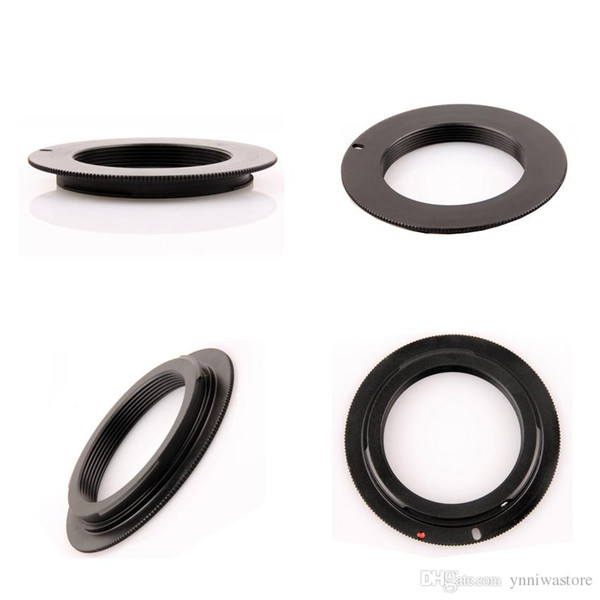 50pcs Aluminum M42 Screw Mount Lens Adapter for M42-EOS EF Mount Ring Rebel For Canon XSi T1i T2i 1D 550D 500D 60D 50D 7D 1000D