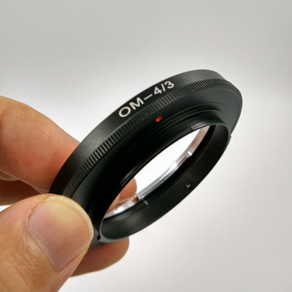 Hot COMLYO Camera Lens Adapter For Olympus OM Mount to Four Thirds 4/3 43 Lens Adapter Ring Repl MF-1;E-1 E-420 E-510 410 E510 E620 In Stock