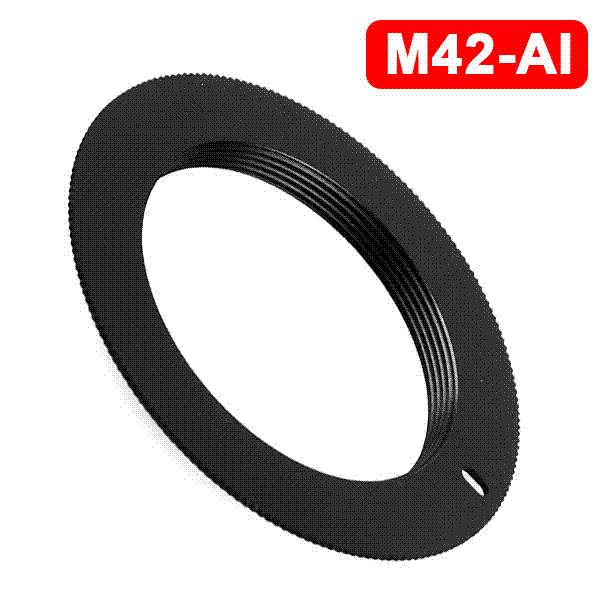 M42 Lens TO NIKON AI Adapter D3000 D5000 D90 D700 D300S D60 D3X Metal M42-AI d90 nikon