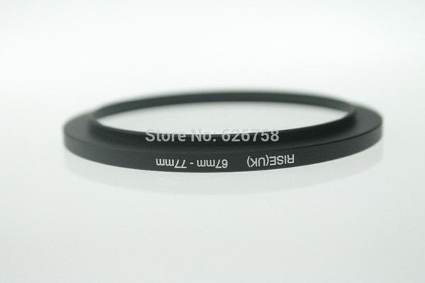 ring pants RISE(UK) 67-77mm 67-77 mm 67 to 77 Step up Filter Ring Adapter Blackfreeshipping adapt transport