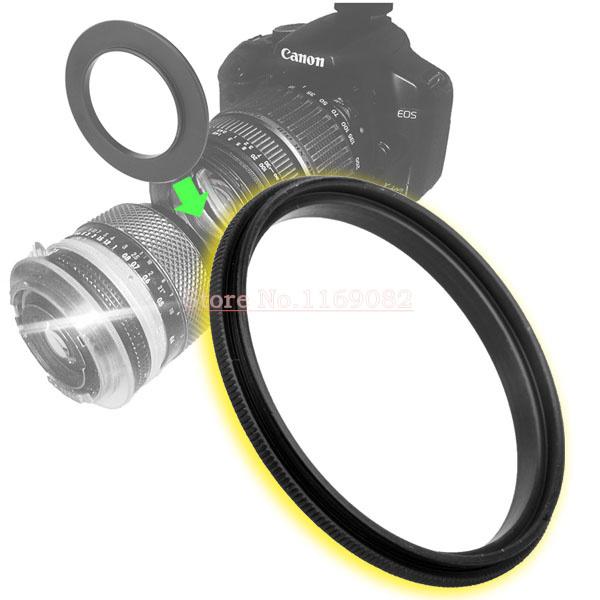 macro reverse 2pcs Male to male Lens ring 49 52 55 58 62 67 72 77 Macro Reverse for 55