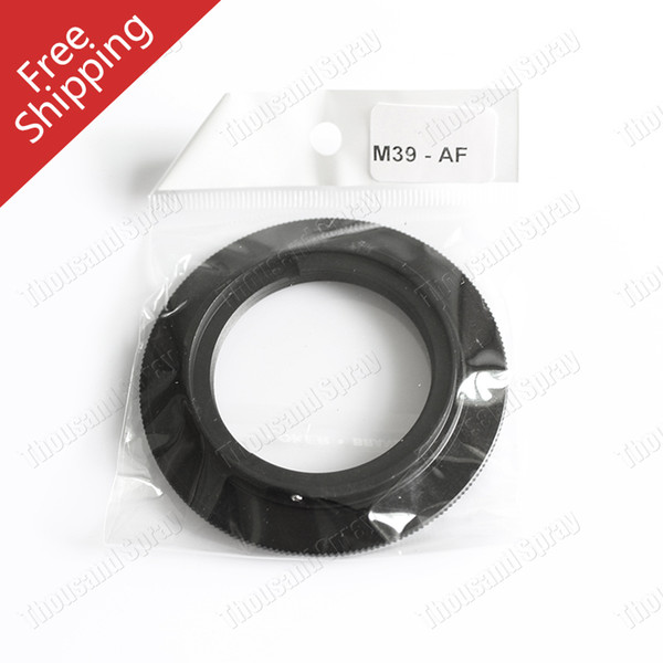 900 cmer M39 Lens to AF Alph Minolta MA Mount Adapter Ring bk a200 a300 a350 a700 a900 adapter with free ship