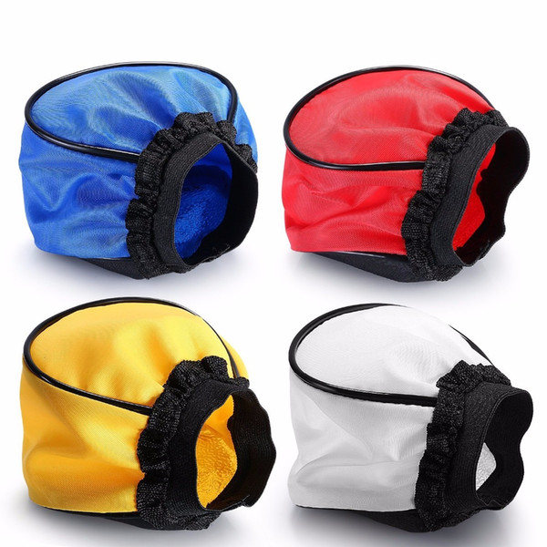 10pcs/lot Universal Yellow Blue Red White Flash Bounce Diffuser Camera Soft Box Cover dome For all camera