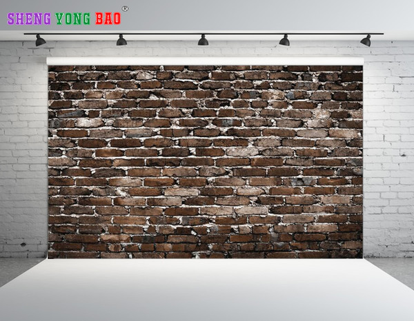 SHENGONGBAO Vinyl custom brick walle theme Vinyl Photography Backdrops Prop Custom Photography Background NTZP-65