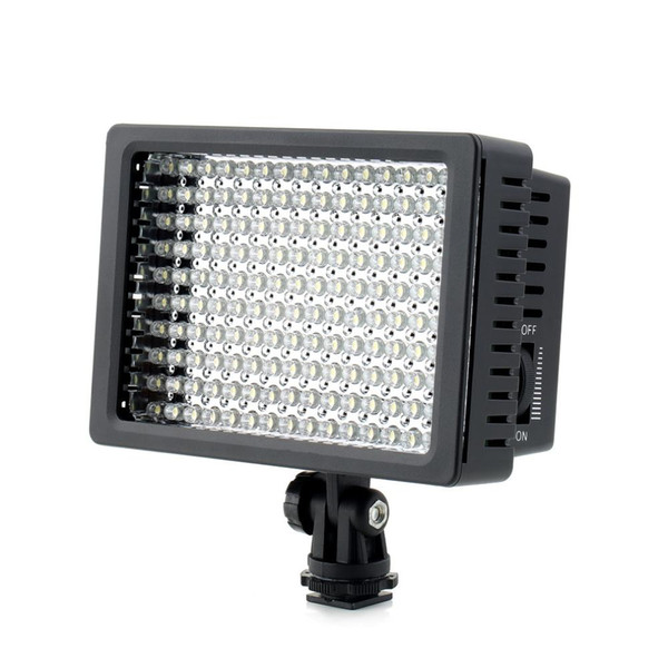 Lightdow LD-160 High Power 160PCS LED Video Light Camera Camcorder DV Photo Lamp with Three Filters for Cannon Nikon Pentax Fujifilm Cameras