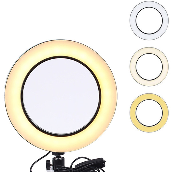 10 inch LED Circle Dimmable Ring Light for Live Streaming Tripod YouTube Video Production Light Photography Teaching Online