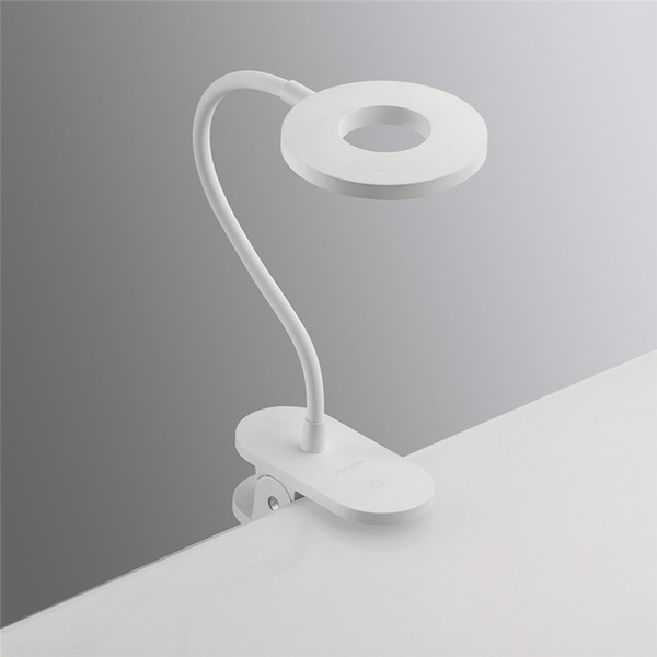 Xiaomi Yeelight LED Desk Lamp Clip On Night Light USB Rechargeable 5W 360 Degrees Adjustable Dimming Reading Lamp For Bedroom