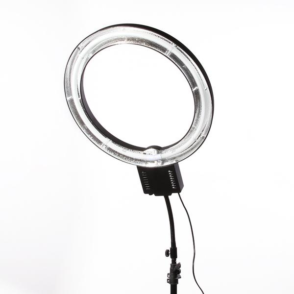 220V 65W 5400K Fill light Studio Pro Continuous Fluorescent Photo Macro Ring Lamp Day Light