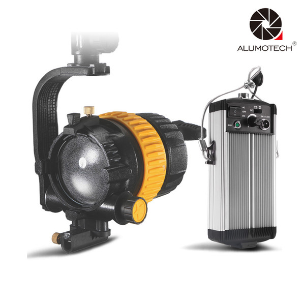 wholesale High CRI 5500/3200K Portable 50W LED Spotlight Continuous Light+V-Lock V-mount For Video Studio Photography Lighting