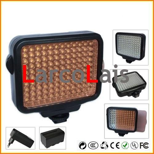 LED5009 EU US UK Charger + Battery + 9W Led Video Light Lamp for Camera DV Camcorder Lighting