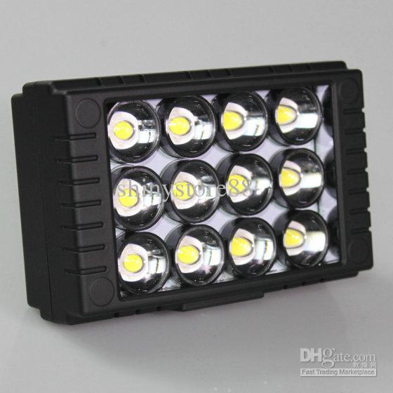 WanSen W12 LED Video Camera Light For EOS 5D II 7D 550Dstronger than CN-126