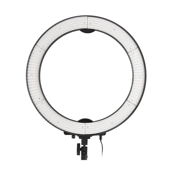 LA-650D 600LEDs Studio Ring Light 40W 5500K Photographic Lighting Stepless LED Video Light With Soft Cloth Bag