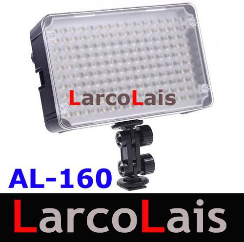 Aputure AL- 160 160 LED Video Light Bulb Hot Shoe For Canon Nikon DSLR SLR