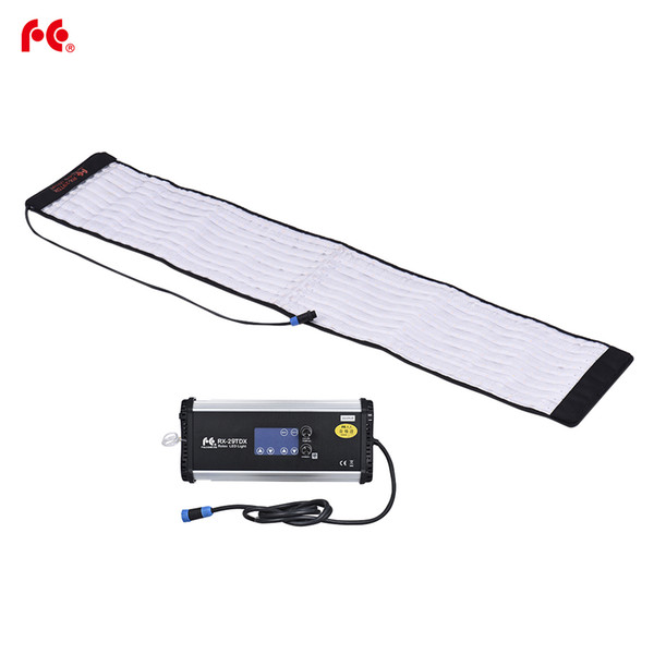 wholesale RX-29TDX Rollable Cloth LED Fill-in Light Lamp Lighting Panel 100W Bi-Color 3000K-5600K CRI95 for Studio Photography