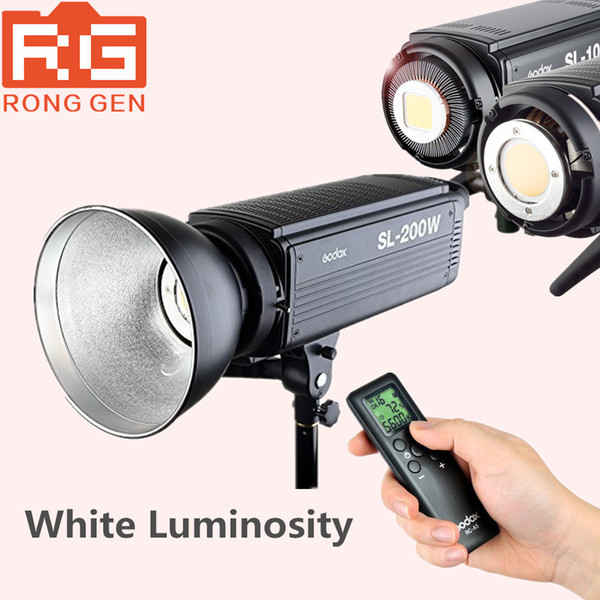 wholesale SL-200W White Version LCD Panel LED Video Light Wireless Control for Wedding, Journalistic, Video Recording Photo Studio