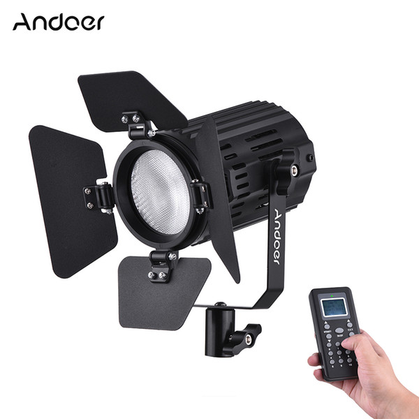 wholesale LS-60S 3200K-5600K LED Video Light Photographic Lighting Bi-Color Temperature Output CRI 95+w/Bard Door Remote Controller