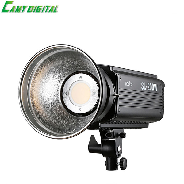 wholesale SL-200W 200W 5600K CRI 93+ 16 Channels LED Studio Continous Video Light with Bowens Mount For DSLR Camera+Remote Control