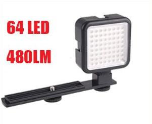 YONGNUO SYD-0808 64 LED Video Lights Photo flash Light for DSLR Camera Film 480LM