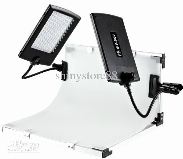 FALCONEYES Slim LED Panel Kit Set 2PCS SLP-200V Camera Led Video Lights LPK-2200V