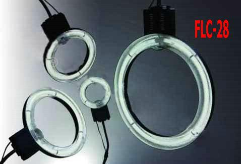 Macro 28 LED Video Ring flash Lights Camera lamp Fluorescent lamp ring light shadowless lamp FLC-28