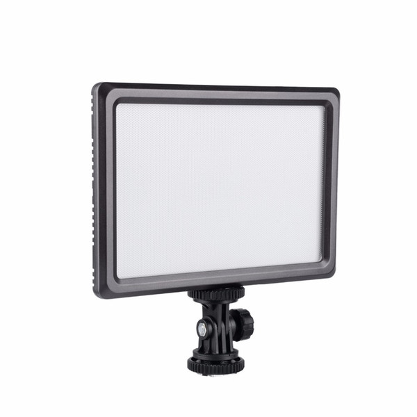 Ultra Thin LED Video Light 5600K/3200K Dimmable Flat Panel Lamp On-camera Lighting for Canon Nikon Pentax JVC DSLR DV Camcorder