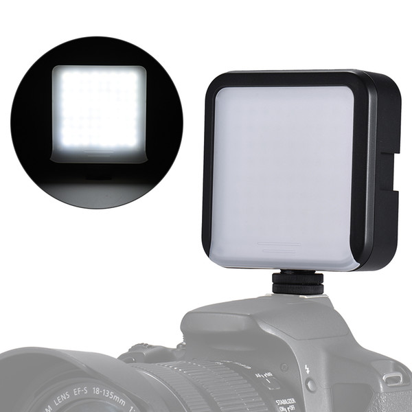 Camcorder Video Lighting LED 64 Continuous Mini Portable On Camera LED Panel Light for Canon Nikon Sony A7 DSLR