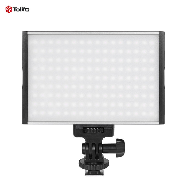 wholesale PT-15B Pro Ultra-thin Bi-color 3200K-5600K 144pcs LED Light Fill-in On-camera Panel Lamp for Canon Nikon Sony DSLR