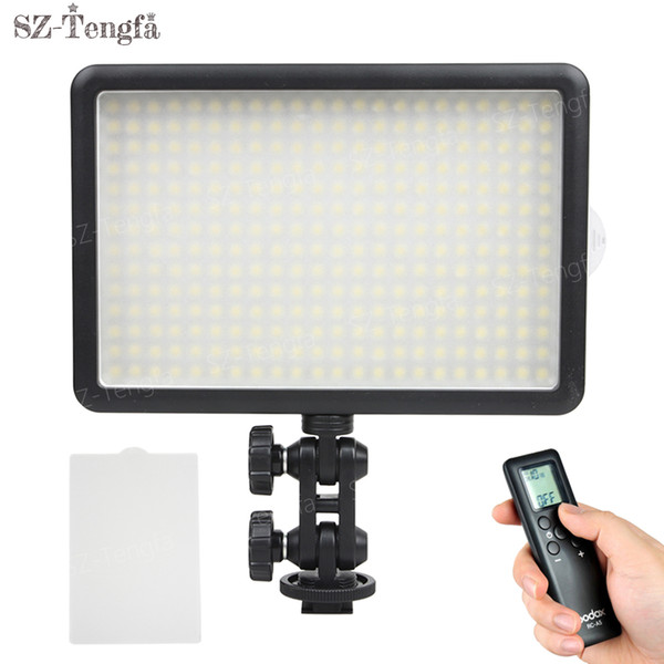 wholesale LED308C Wireless Remote Control Photo Video Light adjustable 3300~5600K Photographic studio LED Video Light