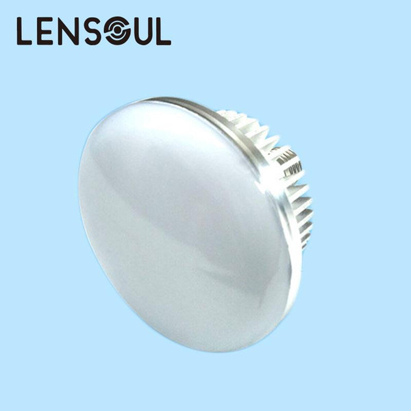 wholesale E27 Base Photography Photo Studio Light Bulb 65W 5500K LED White Continuous Video Lighting Lamp AC 220-240V