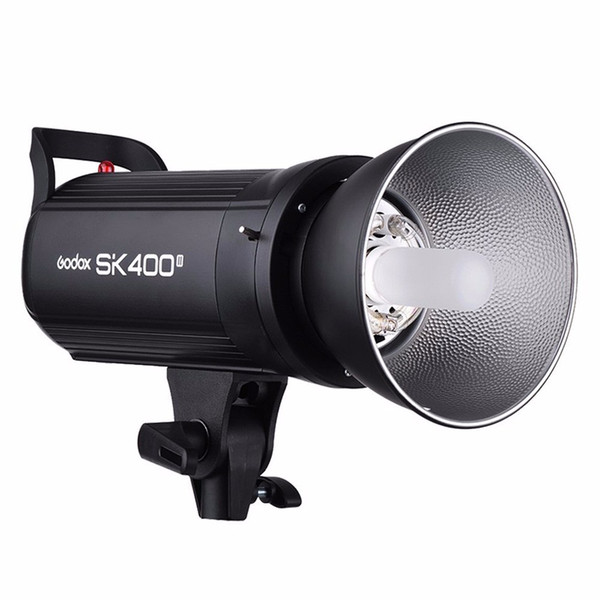 wholesale SK400 II 400Ws GN65 Professional Studio Light Built-in Godox 2,4G Wireless X System 5600K Flash Light Lamp Head for Studio