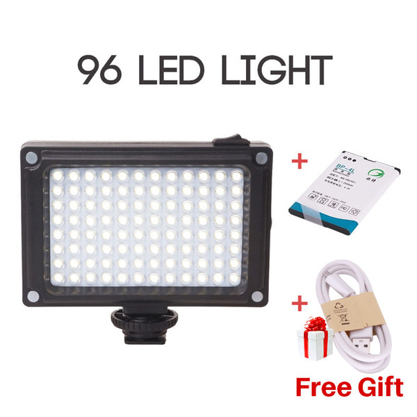 wholesale AriLight 96 Video Light Mini LED Video Light with BP-4L Battery Photo Lighting for Canon Nikon Sony Youtube