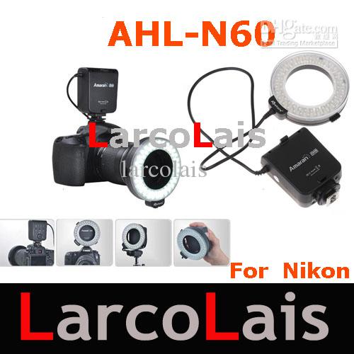 Aputure AHL-N60 LED Video Lights LED Photo flash light Ring Light Macro Flash for Nikon