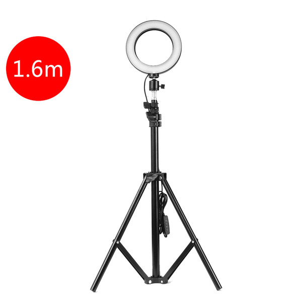 Adjustable Photography LED Selfie Light Ring Light Lamp Stepless Lighting Dimmable Fill Lamp For Live Streaming Camera