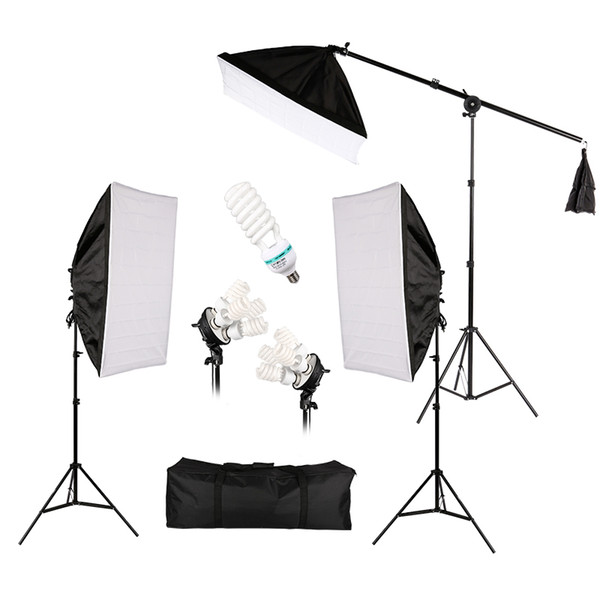 Photo Studio Lighting Kit Photography Studio Portrait Product Light Tent Kit Photo Video Equipment With Oxford Bag