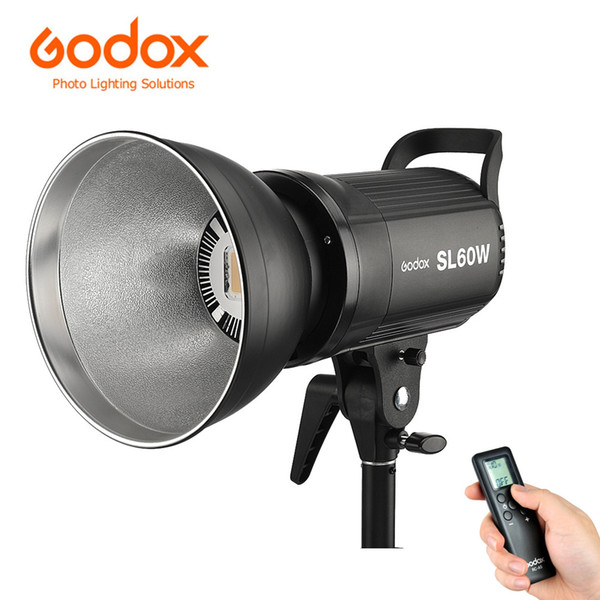 Godox SL60W Photo Studio Light CRI 95+ 5600K 60W LED Video Light Wireless Adjust Bright