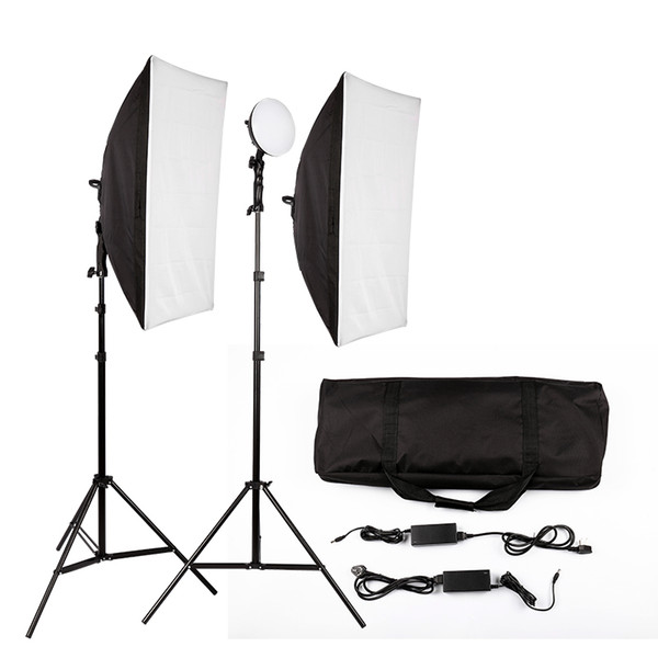 LED Photography Photo Studio Lighting Kit Photo Video Equipment Softbox Light Tent Set with carrying bag