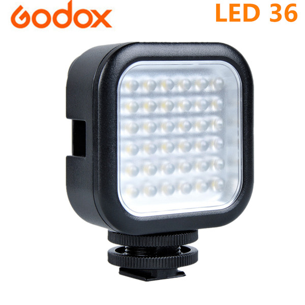 Godox LED-36 Photographic Lighting LED Light Lamp for Digital Camera Camcorder DV DSRL Mini DVR 5500-6500K CCT