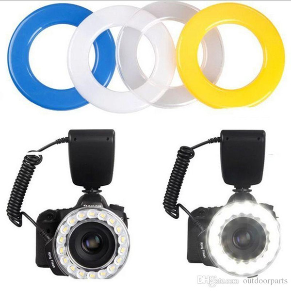 Travor RF-600D Macro LED Ring Flash Speedlite Light for canon nikon Olympus