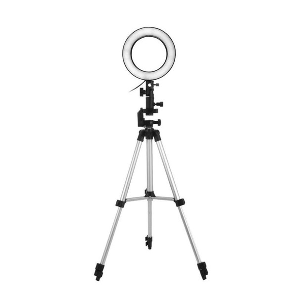 RL-18 5W 1336mm length LED Photographic Lighting Dimmable Camera Photo/Studio/Phone Photography Ring Light Lamp&Tripod Stand