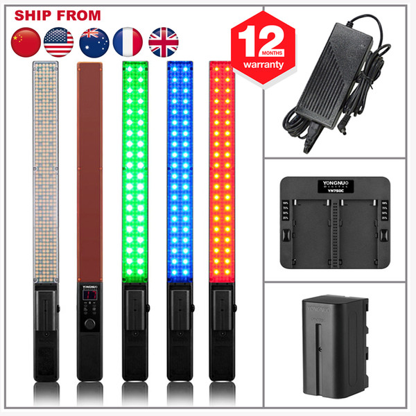 Yongnuo YN360 Wireless Pro Handheld LED Video Light 3200K 5500K RGB Full Color Colorful 39.5 cm Ice Stick Professional Led Lamp