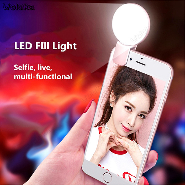 Mobile phone photography LED Fill light anchor beauty skin cyber celebrity Live selfie prop Mini LED lamp CD50 T11