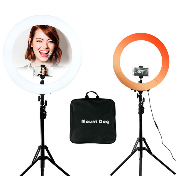 YouTube Photography Ring Light Led phone light photo stand Ring selfie Lamp With 200CM Tripod photo studio softbox