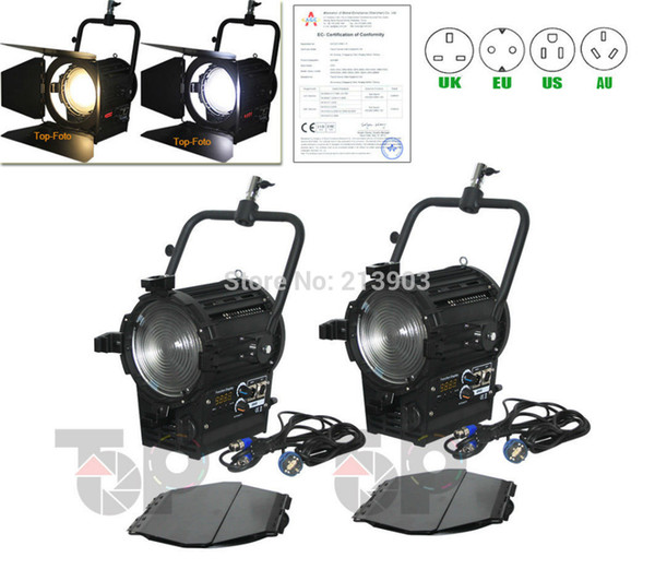 For camera video Pro As arri Bi-color 200WX2 LED Studio Fresnel spot Light