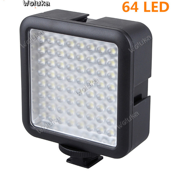 Godox 64 LED Video Light for DSLR Camera Camcorder mini DVR as Fill Light for Wedding News Interview Macrophotography CD40 T03