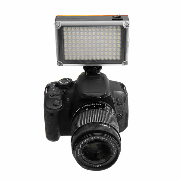 Ulanzi 112 LED Phone Video Light Photo Lighting on Camera Hot Shoe LED Lamp for Smartphone Camcorder DSLR Live Stream Cameras